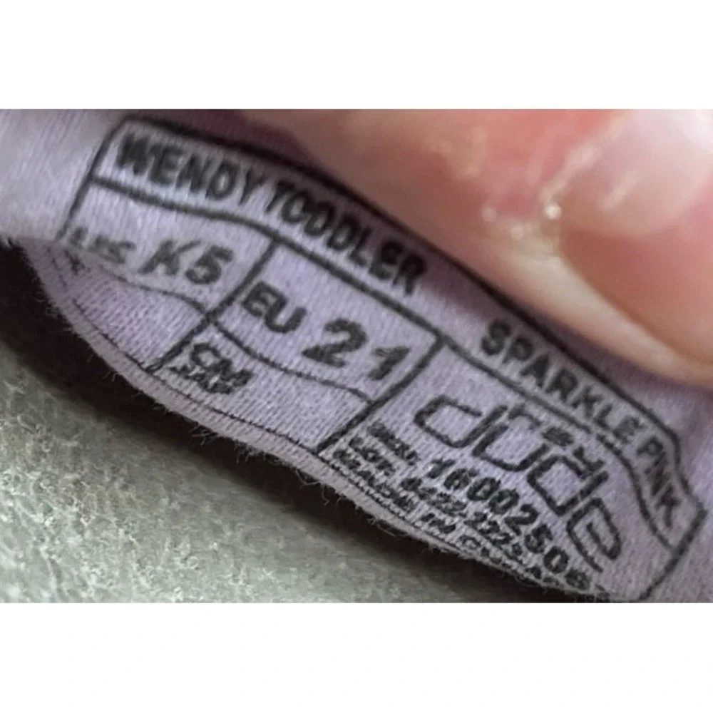 Hey Dude‎ Wendy Toddler Sparkle Pink Shoes Size K5